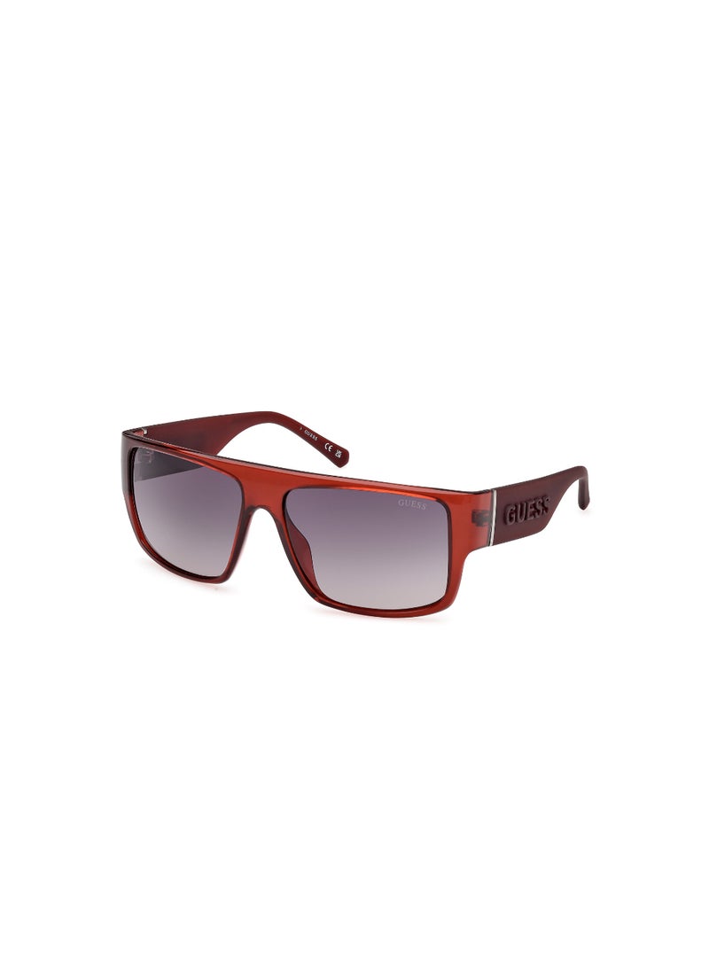 GUESS Plastic Rectangular Full Rim Men Uv Protection Sunglass - Image 1
