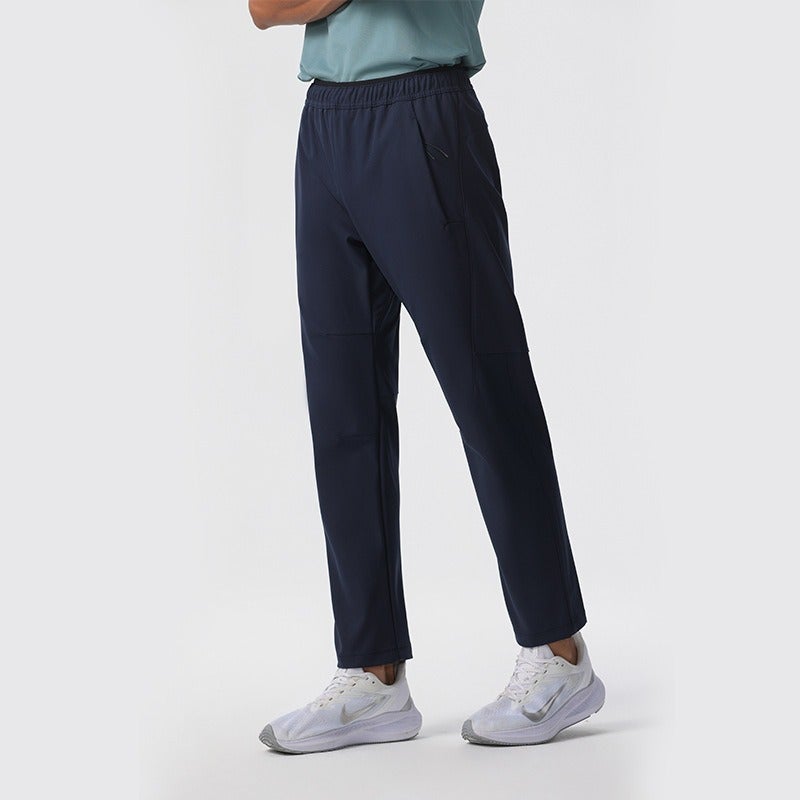 Ou Ke Men's Outdoor Hiking Trousers Autumn Winter Thick Casual Pants Windproof Waterproof Trekking Running Trousers - Image 1