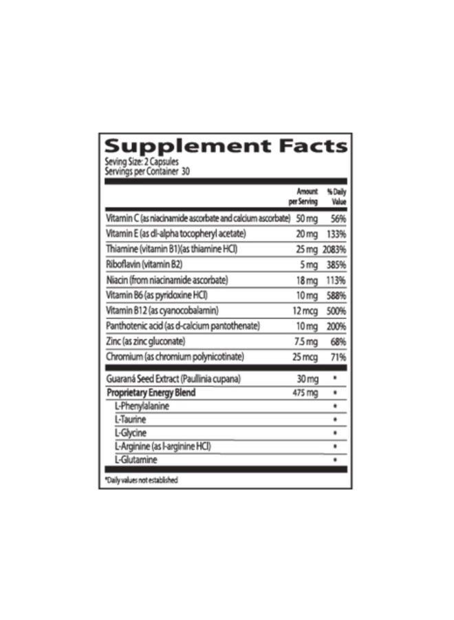 Neurobion Energy 60 Caps. May Help to Increase Energy and Reduce Stress - Image 2