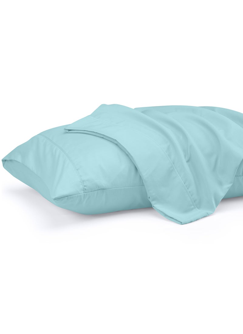 Utopia Bedding Utopia Bedding Standard Pillow Cases - 2 Pack - Envelope Closure - Soft Brushed Microfiber Fabric - Shrinkage and Fade Resistant Pillow Covers 20 X 26 Inches (Standard  Spa Blue)  - Image 1