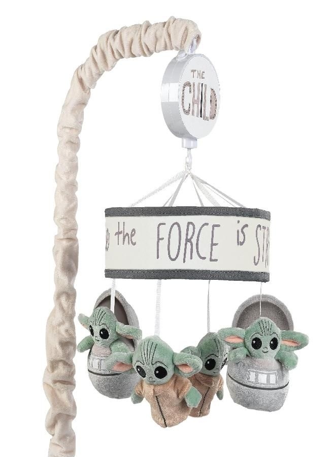 Lambs & Ivy Lambs & Ivy Star Wars The Child/Baby Yoda Musical Baby Crib Mobile Soother Toy