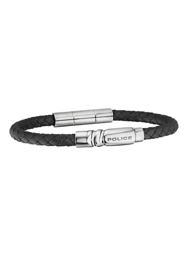 بوليس Men's Cylinder Staineless Steel Bracelet