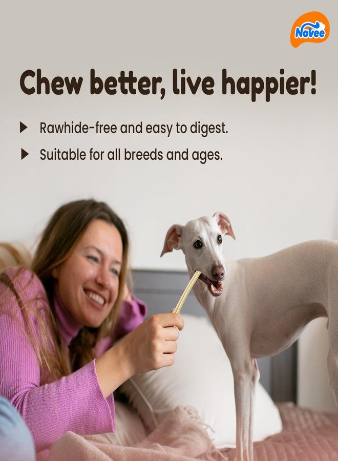 Dogaholic مكافآت دوغاهوليك ميلكي تشو للكلاب، مصنوعة من حليب الماعز، وجبات خفيفة تدوم طويلاً، غنية بالكالسيوم والعناصر الغذائية، تدعم صحة الجهاز الهضمي، مناسبة لجميع سلالات الكلاب، 500 غرام - Image 5