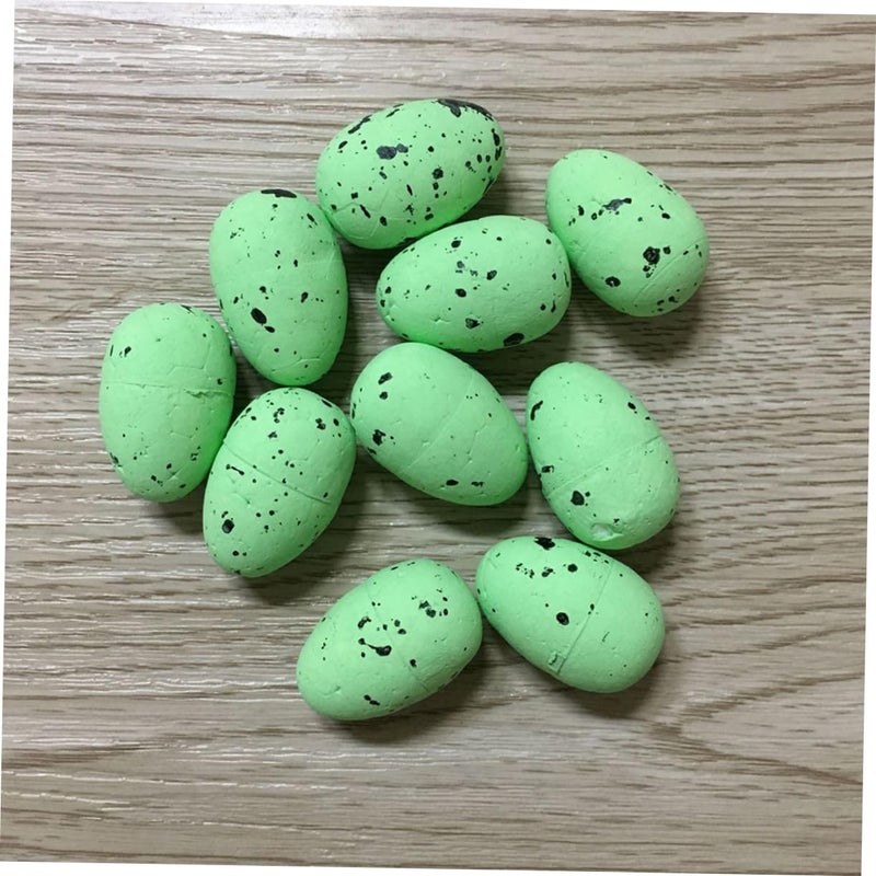 Colorful Artificial Quail Eggs Set For Easter Decoration Party Photo Props - Image 5