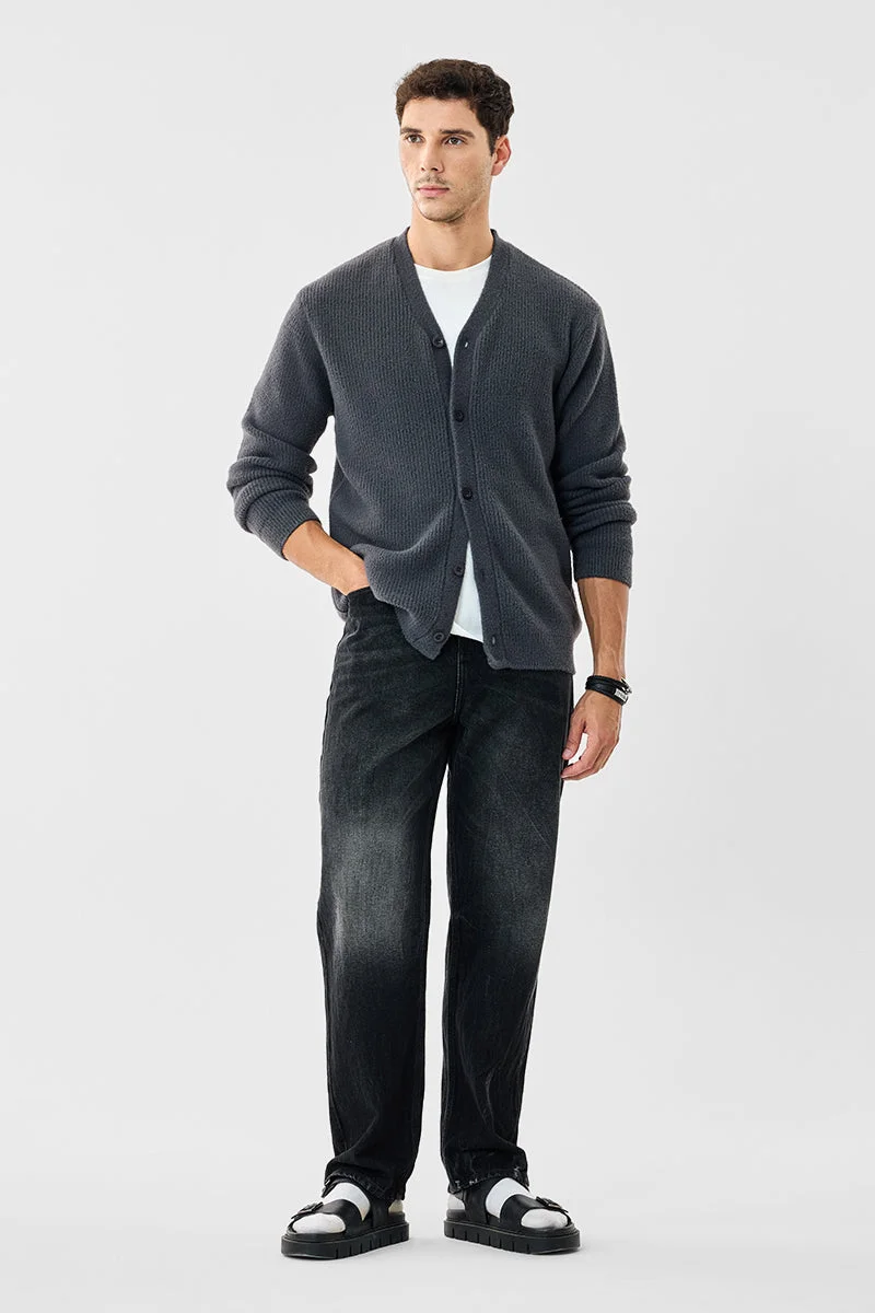 SNITCH Flat Knit Core Lab Cardigan