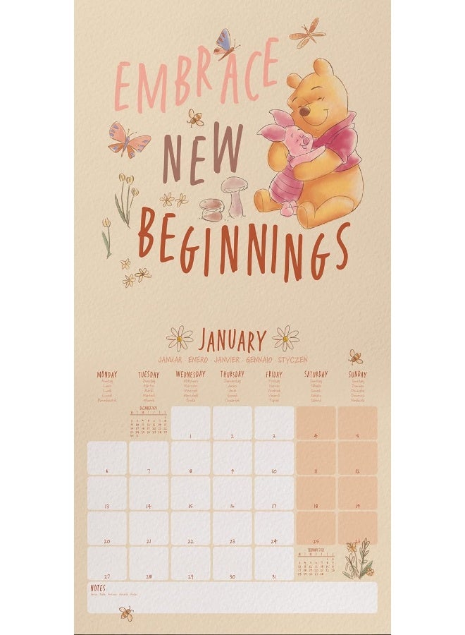 Winnie the Pooh (Crafting New Beginnings) 2025 Square Calendar  - Image 5