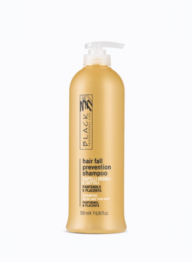 BLACK PROFESSIONAL LINE Black Professional Hair Fall Prevention Treatment Shampoo 500ml - Strengthen & Protect - Image 1