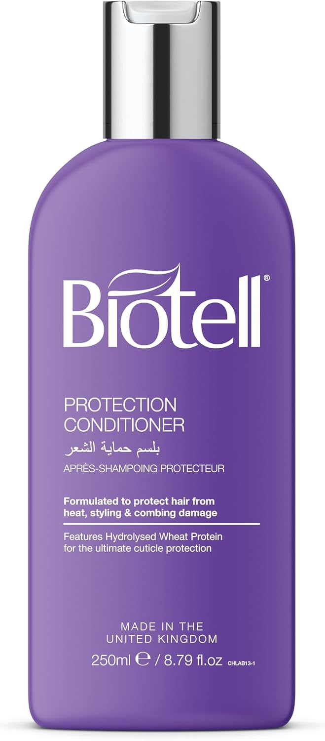 Protection Conditioner for Heat Protection Smoothing Damage Repair Lightweight AntiFrizz Formula with Hydrolyzed Wheat Protein for All Hair Types 250ml