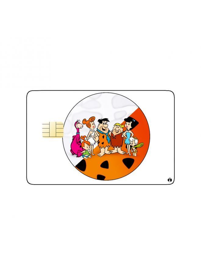 RKN PRINTED BANK CARD STICKER Animation The Flintstones By Cartoon Network - Image 1