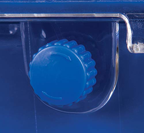 Flambeau Outdoors 402HD HD Tuff Box 400 with Zerust Anti-Corrosion Liner, Dry Box Storage, Medium, Blue/Clear - Image 4