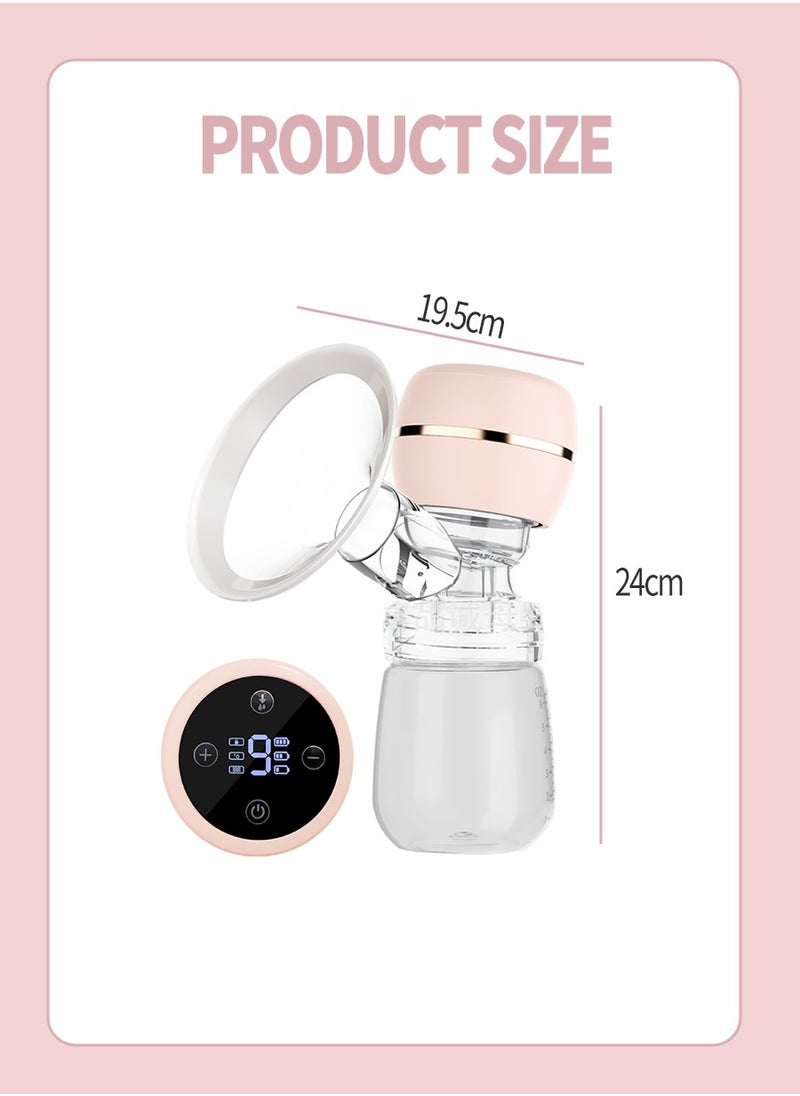 Beirui Electric Pump, Portable Anti-Reflux Pump, 3 Modes and 9 Levels Touch Screen LED Display, USB Rechargeable, Ultra Quiet and Painless  - Image 3