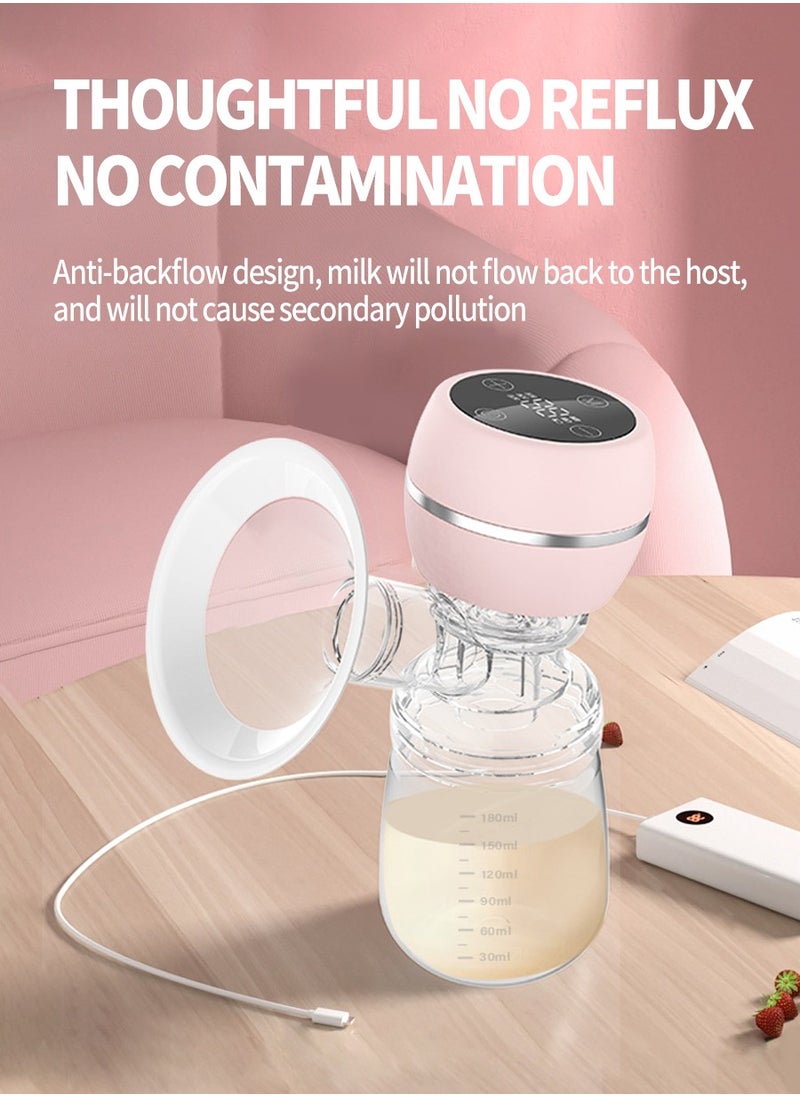 Beirui Electric Pump, Portable Anti-Reflux Pump, 3 Modes and 9 Levels Touch Screen LED Display, USB Rechargeable, Ultra Quiet and Painless  - Image 5