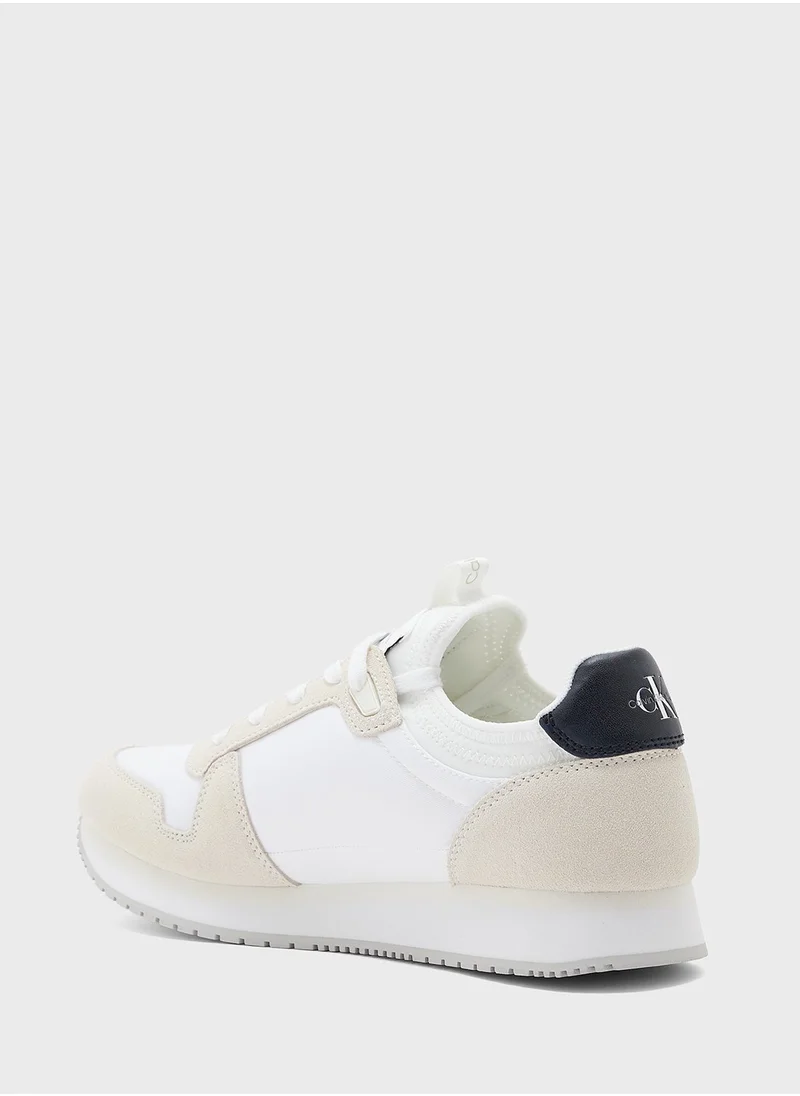 Calvin Klein Jeans RUNNER SOCK LACEUP NY-LTH WN