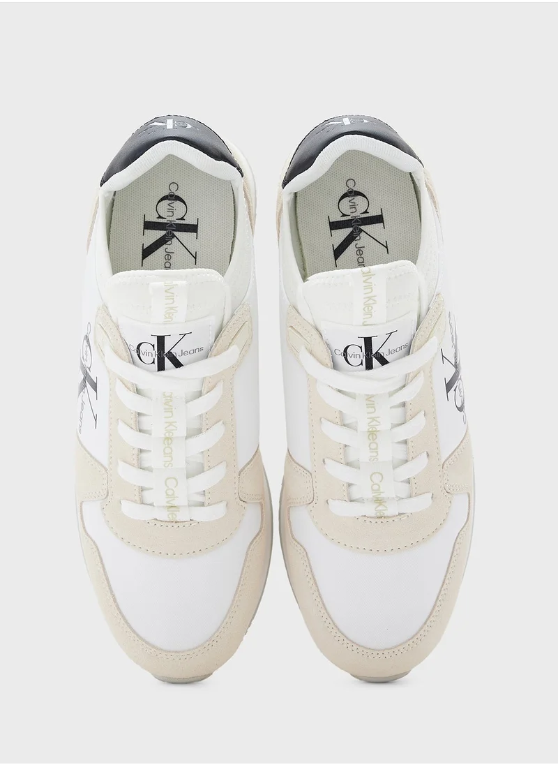 Calvin Klein Jeans RUNNER SOCK LACEUP NY-LTH WN