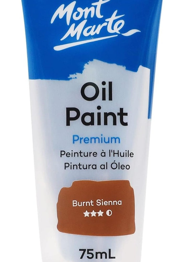 Mont Marte Premium Oil Paint 75ml - Titanium White - Image 2
