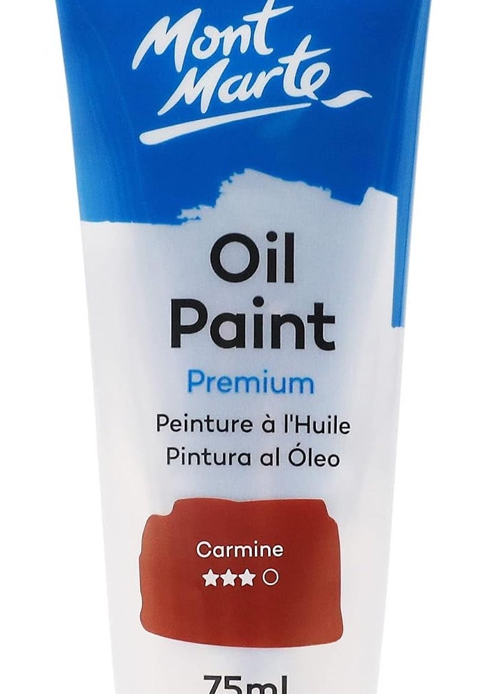 Mont Marte Premium Oil Paint 75ml - Titanium White - Image 5