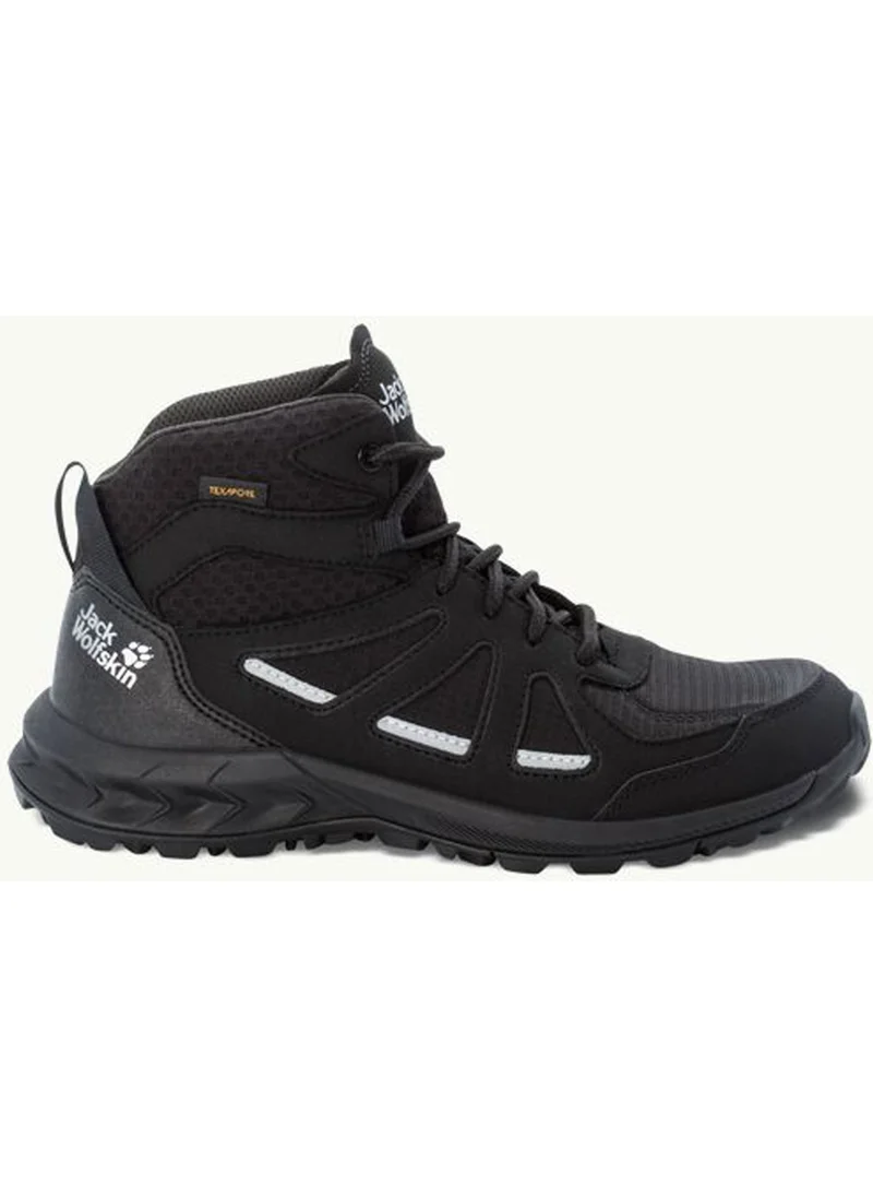 جاك ولفسكن Woodland 2 Texapore Mid Women's Boots