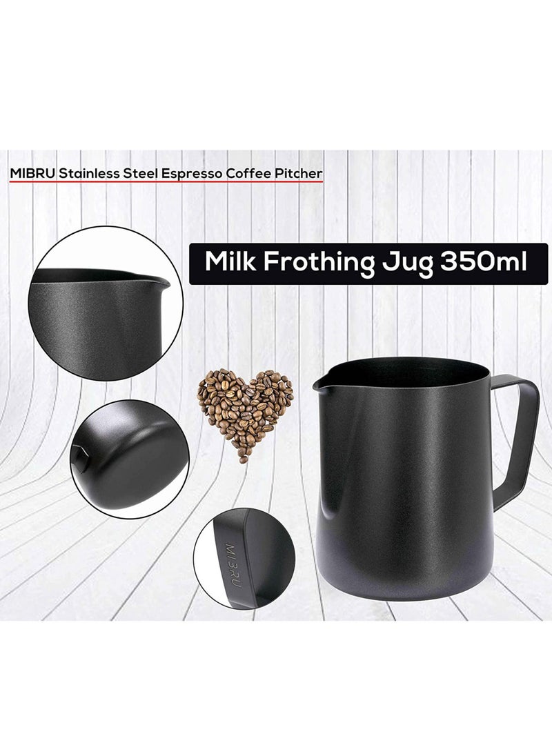 Milk Frothing Pitcher Stainless steel, Latte Art Cup 350ML Black - pzsku/ZD0E278A6D6948B3F2537Z/45/_/1671349756/0cd58cc3-990a-420f-9643-ee3cb48f0ef0