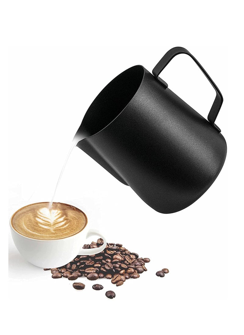 Milk Frothing Pitcher Stainless steel, Latte Art Cup 350ML Black - pzsku/ZD0E278A6D6948B3F2537Z/45/_/1671349758/63b1d675-d097-48c4-8abd-8aeb6dae1177