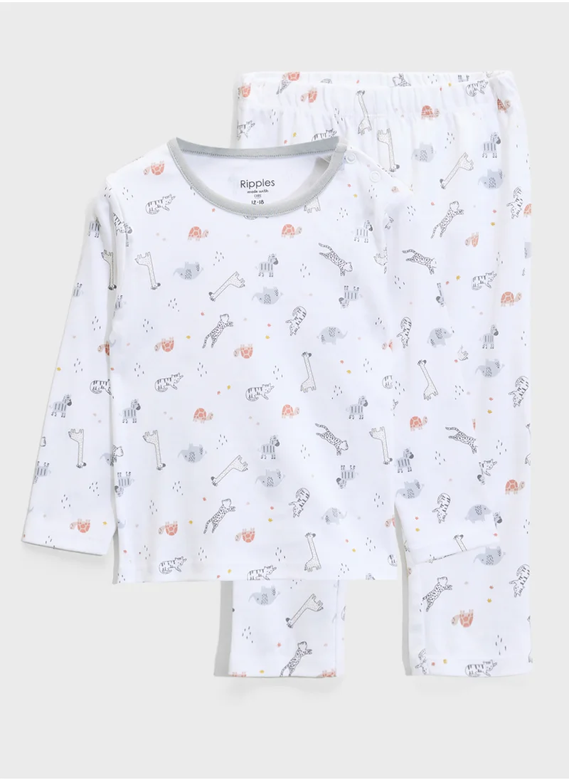 Ripples Boys Nightwear Set