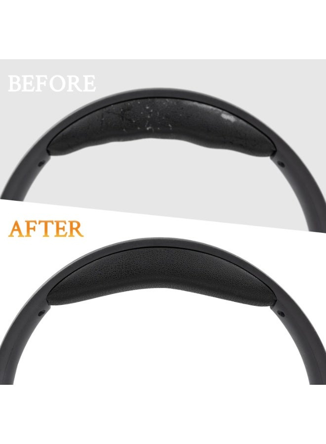 QIRG Headband Cover for Anker Soundcore H30i Headphones, Replacement Headstrap Pad Repair Part (Black) - Image 3