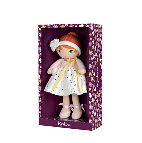 Kaloo My First Fabric Doll Valentine 157 Tall Ages 0 Cuddling with Plush Figure Toys HeirloomQuality Design Fabric dolls have been a source of comfort to children for thousands of years - Image 5
