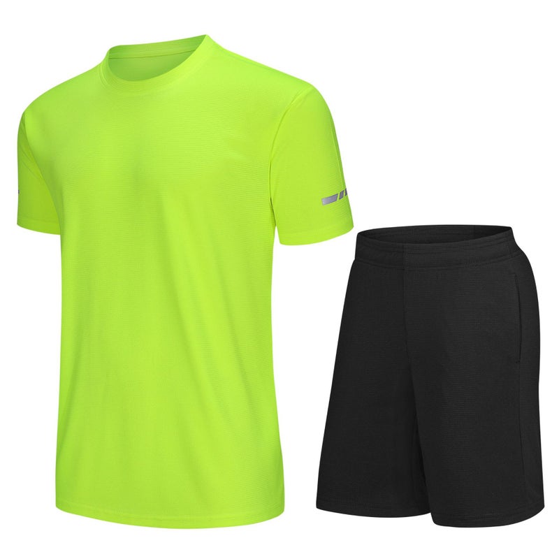 European Size Quick-Drying Short-Sleeved Shorts Casual Sports Suit Competition Activity Clothing Kidsren'S Men'S And Women'S Family Summer - Image 1