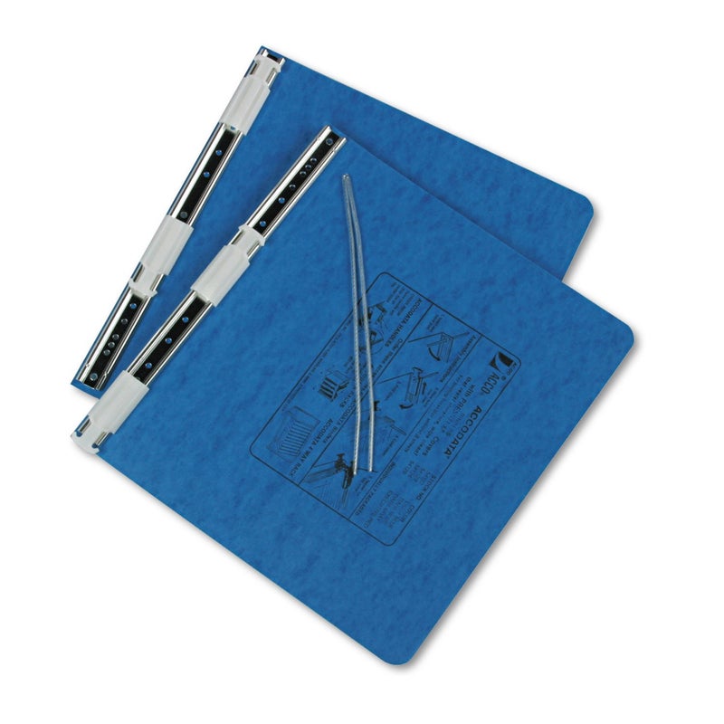 ACCO Brands ACCO Pressboard Hanging Data Binder, 8.5 x 11 Inches Unburst Sheets, Light Blue (54122) - Image 2