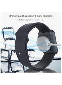 TecV Upgraded for Apple Watch Magnetic Fast Charger to USB-C Cable (1m/Portable) Magnetic Wireless Charging Compatible with Apple Watch Series 8/7/6/SE/5/4/3/2/1  - Image 4