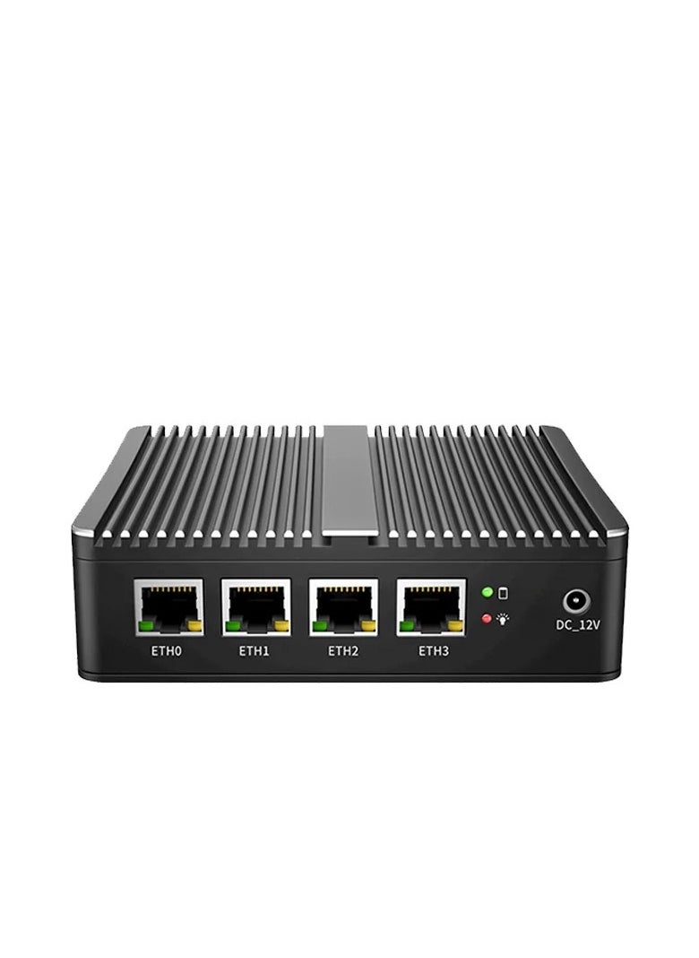AROAQ - Fanless Soft Router Celeron J4125 Mini PC Quad Core 4x Intel i225 2.5G LAN HDMI VGA pfSense Firewall Appliance ESXI AES NI - Image 1