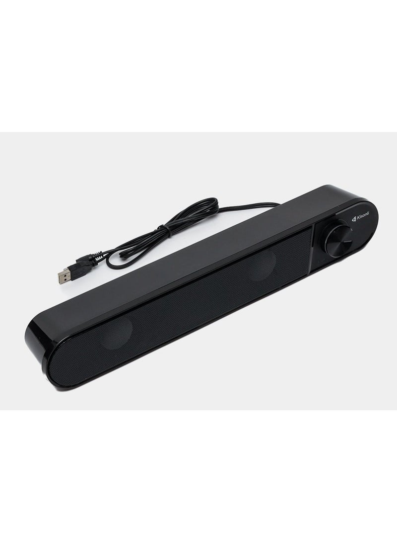 Kisonli Computer and laptop speaker multi purpose speakers - Image 2