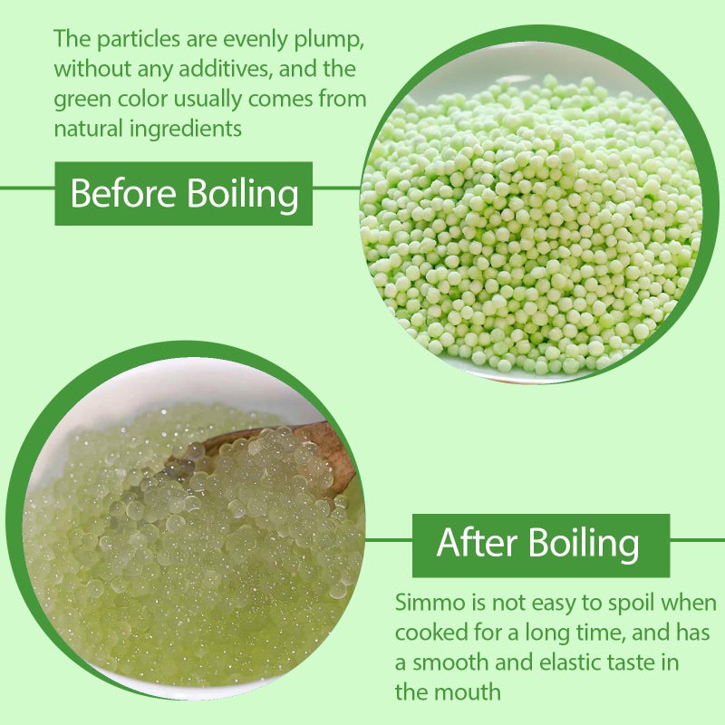 Small Tapioca Pearls for Bubble Tea, Quick Cook Boba, 1.1 lb, Vegan and Gluten-Free - Image 4