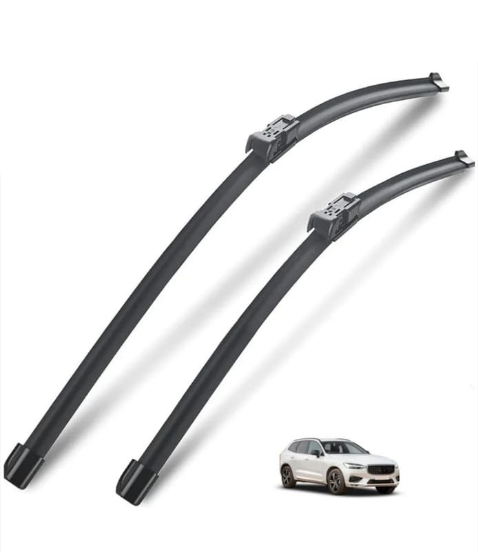 Front Specific Wiper Blades Exact Fit Design Compatible with Volvo XC 60(2011-2024 model)