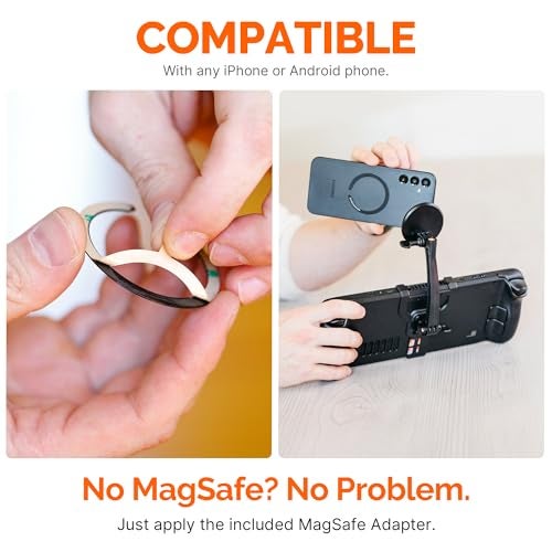 Mechanism Phone Mount Console Bundle for Steam Deck | Easily Connect Any iPhone or Android Using Our Phone Mount | Case Friendly Steam Deck Accessories | Deckmate - Image 5