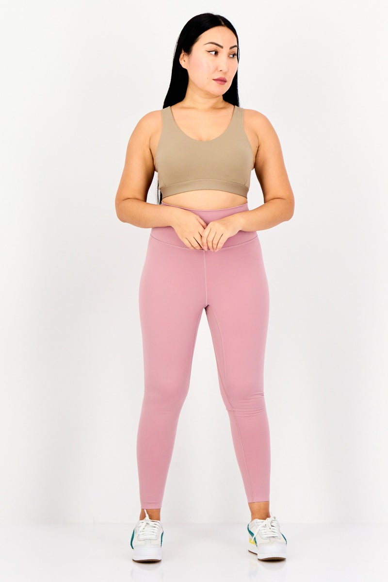 Adidas Women Sportswear Fit Training Leggings, Pink - Image 4