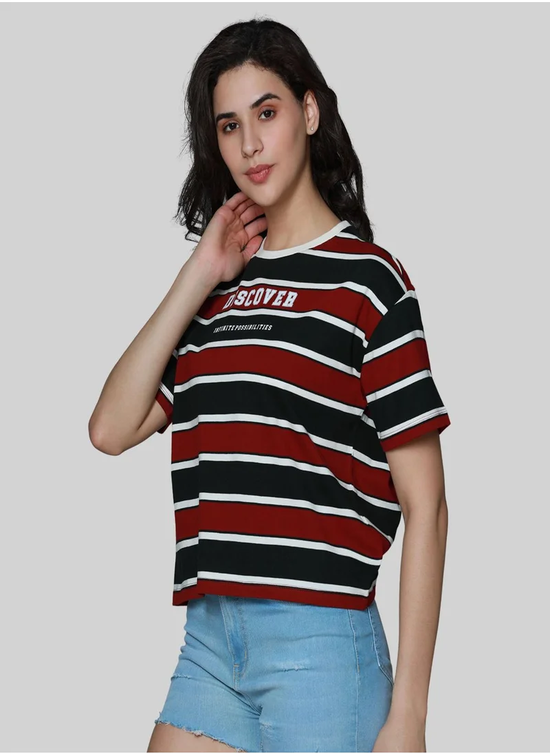 هاي ستار Women Red T-shirt
