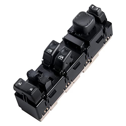 ASOPARTS 15883318 Front Driver Side Door Lock and Window Power Switch Fit for 20032007 Chevrolet Silverado 20032007 GMC Sierra 920023 Replaces DWS226 - Image 1