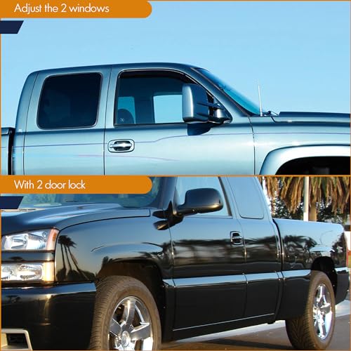 ASOPARTS 15883318 Front Driver Side Door Lock and Window Power Switch Fit for 20032007 Chevrolet Silverado 20032007 GMC Sierra 920023 Replaces DWS226 - Image 3