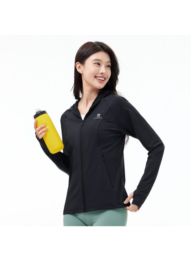 camel Cold White Skin Sun Protection Jacket 2025 Spring Summer Skin Jacket Women Lightweight Uv Protection Women's Sun Protection Jacket - Image 4