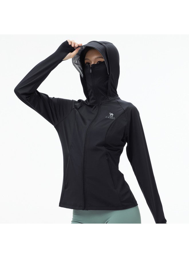 camel Cold White Skin Sun Protection Jacket 2025 Spring Summer Skin Jacket Women Lightweight Uv Protection Women's Sun Protection Jacket - Image 3