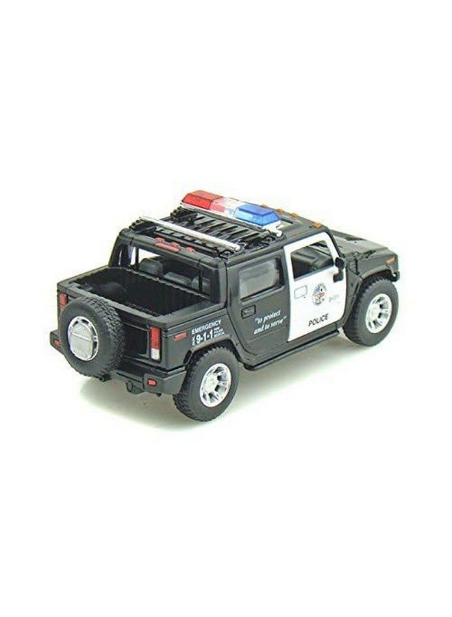 Kinsmart سيارة شرطة هامر SUT من كينسمارت 5" مقياس 1:36 نموذج معدني مصبوب للعبة - Image 2