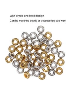Brrnoo 50Pcs Dreadlock Loc Decoration Hair Accesorieshair Loc Wire Wrapped Adornment For Dreadlock Hair Jewelry For Women Men Braids Accessories  - Image 4