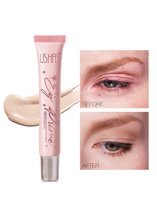 Ushas Eye Primer, Can Make The Skin Color Of Eyelid More Even, Increase The Saturation Of Eye Shadow, And Make The Eye Makeup More Lasting, Suitable For Makeup Use #01 - Image 1