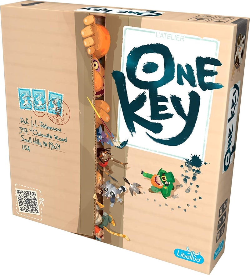 Libellud One Key Board Game - Cooperative Deduction and Image Interpretation Game! Includes App with Timer, Fun Family Game for Kids and Adults, Ages 8+, 2-6 Players, 20 Min Playtime, Made - Image 1