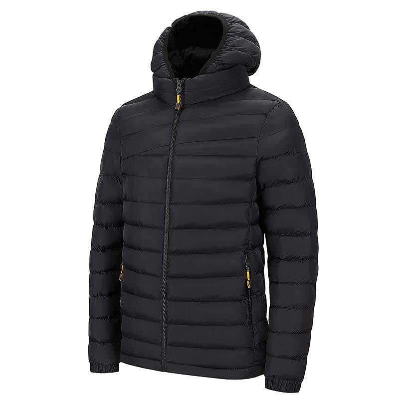 New Cotton-Padded Coat Men'S Coat Detachable Cap Multi-Color Men'S Cotton-Padded Jacket Spot San Di Jun - Image 1