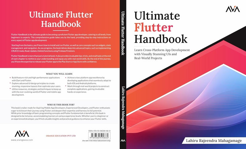 Ultimate Flutter Handbook: Learn Cross-Platform App Development with Visually Stunning UIs and Real-World Projects - Image 3
