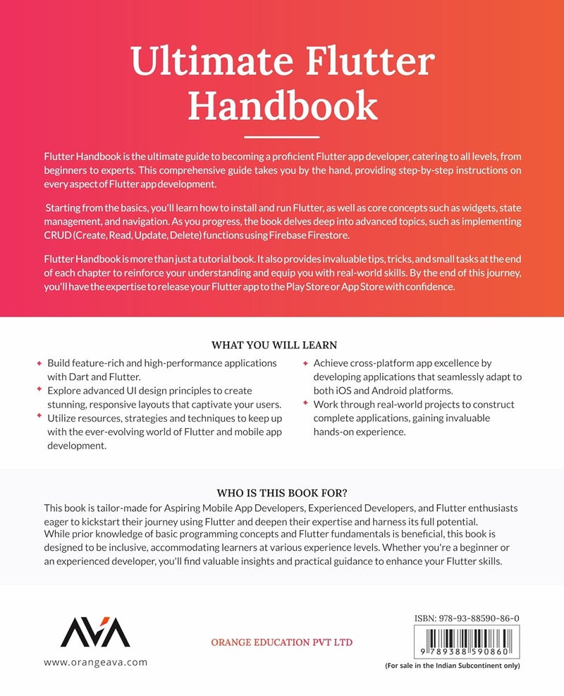 Ultimate Flutter Handbook: Learn Cross-Platform App Development with Visually Stunning UIs and Real-World Projects - Image 2