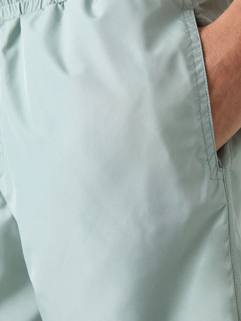 Tommylife Sage Green TOMMY Men's Pull-On One-Piece Shorts Set for Men | Best Price UAE