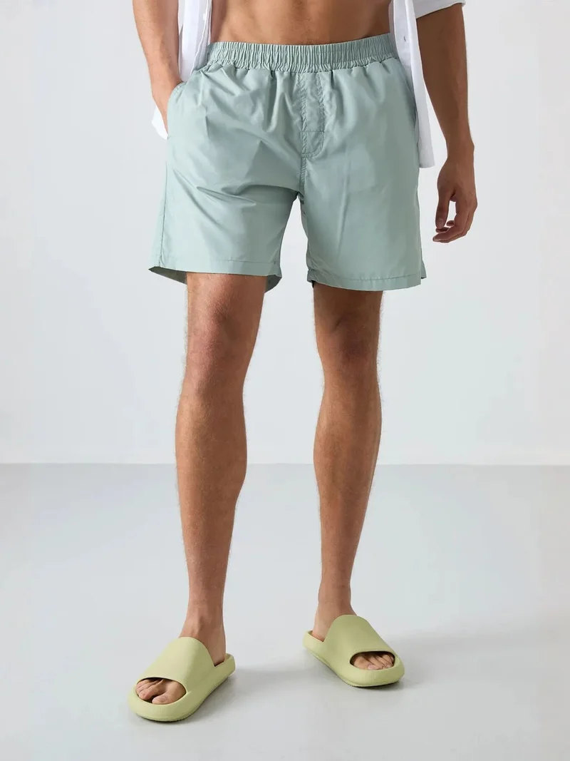 Tommylife Sage Green TOMMY Men's Pull-On One-Piece Shorts Set for Men | Best Price UAE