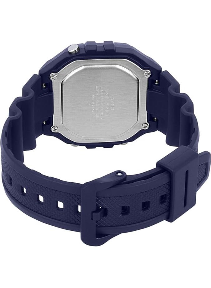 كاسيو ساعة كاسيو كاجوال للرجال، كوارتز، رقمية، من الراتنج، W-218H-2AVDF - Image 4